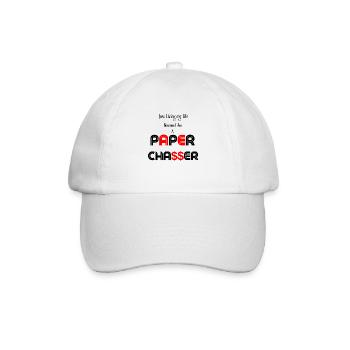 PAPER CHASSER 4 - Casquette classique - blanc/blanc - Devant