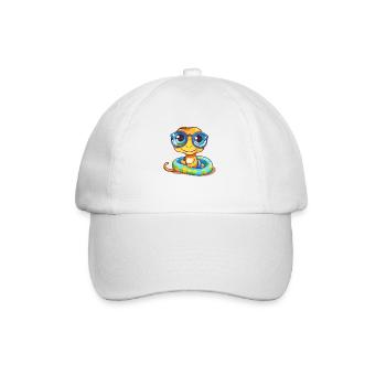 Stylish glasses for trend-conscious animal lovers - Baseball Cap - white/white - Front