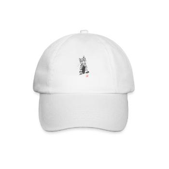 Clyde 01 - Baseballkappe - Weiß/Weiß - Vorne