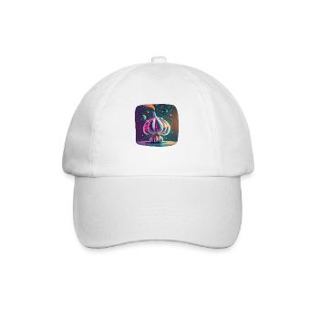 Ail extraterrestre dans l’espace futuriste - Casquette classique - blanc/blanc - Devant