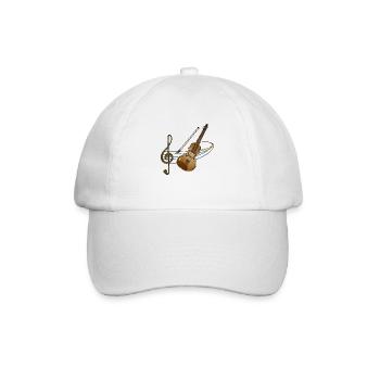 Violon - Casquette classique - blanc/blanc - Devant