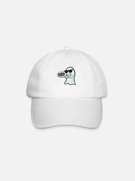 Boo - Baseballkappe - Weiß/Weiß
