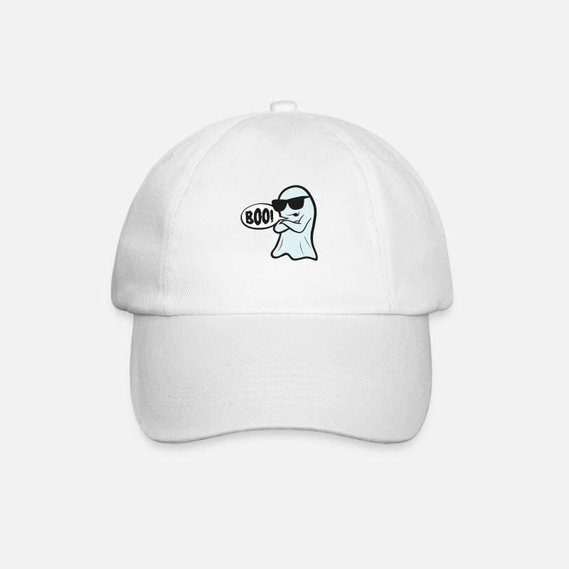 Boo - Baseballkappe - Weiß/Weiß