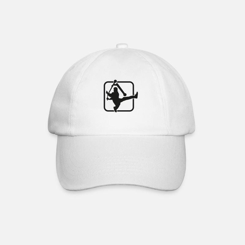 Skate Trottinette Freestyle Trick - Casquette classique - blanc/blanc