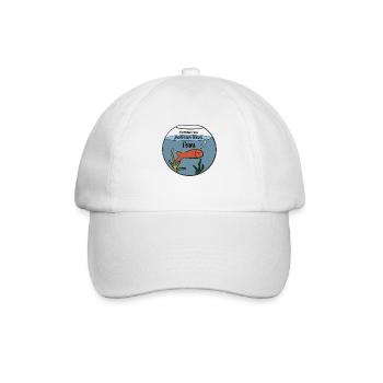 Comme un poisson dans l'eau - Casquette classique - blanc/blanc - Devant