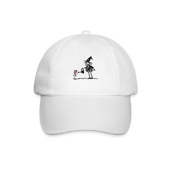 Witch Plant - Baseball Cap - white/white - Front