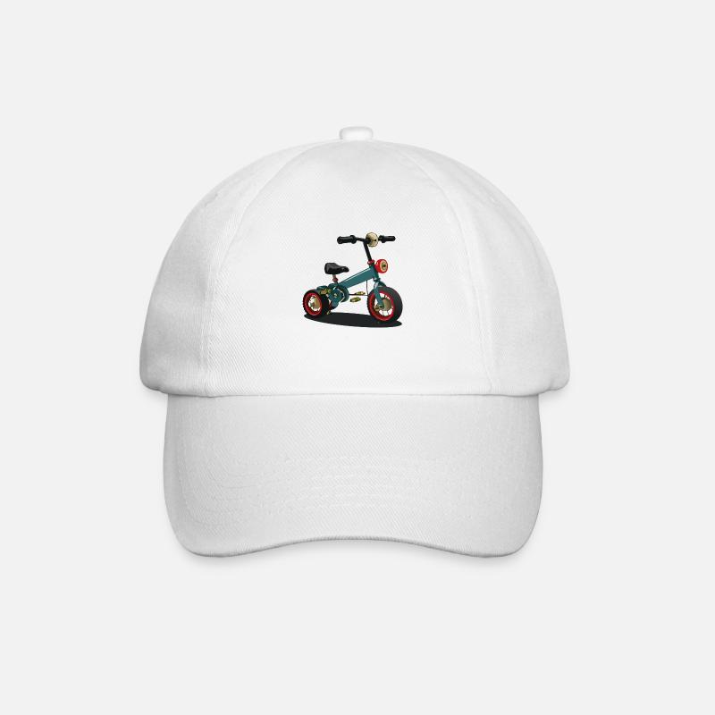 Dreirad - Baseballkappe - Weiß/Weiß