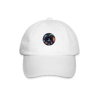 Cosmic Journeys - Baseball Cap - white/white - Front