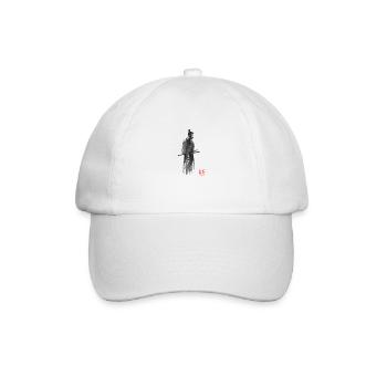 Samurai Profile - Baseball Cap - white/white - Front