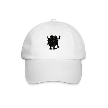 don't want to be humain i want to be frog - Casquette classique - blanc/blanc - Devant