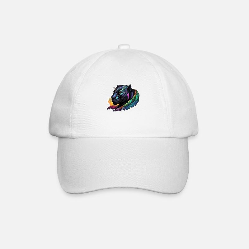 Panther - Baseballkappe - Weiß/Weiß