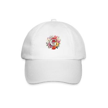 G Monogram Bouquet - Casquette classique - blanc/blanc - Devant