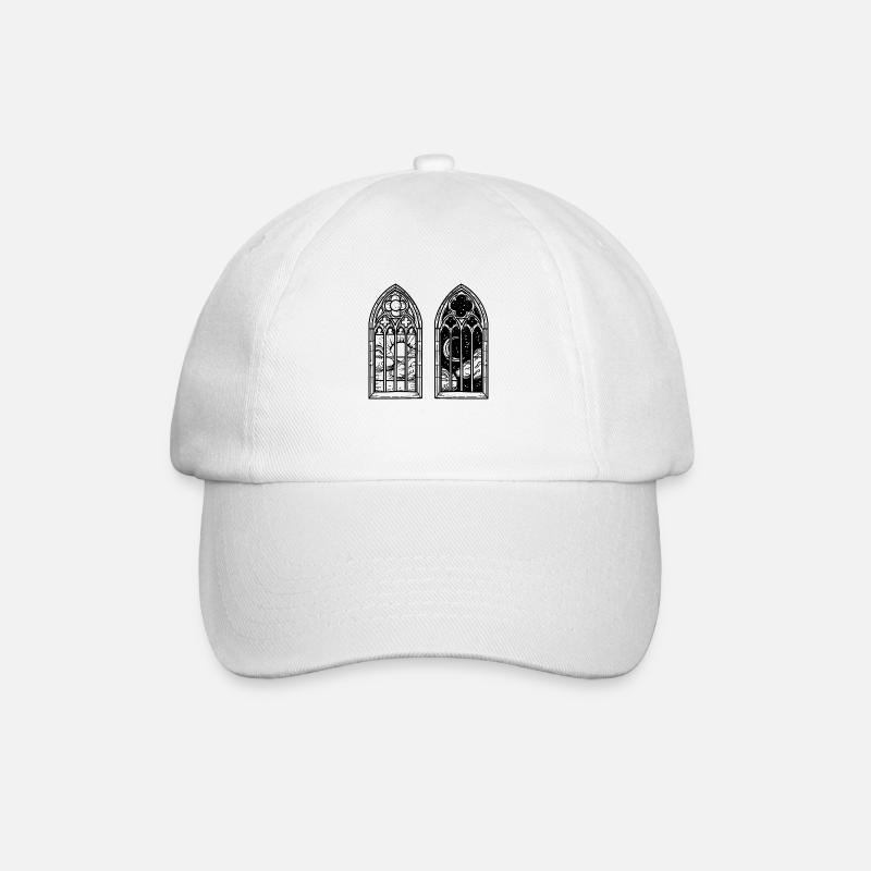Fenêtre - Casquette classique - blanc/blanc