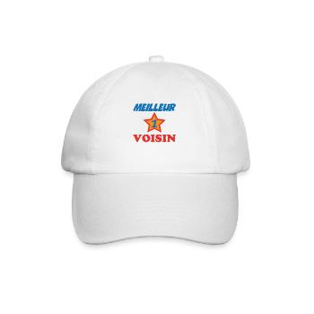 Meilleur VOISIN - Casquette classique - blanc/blanc - Devant