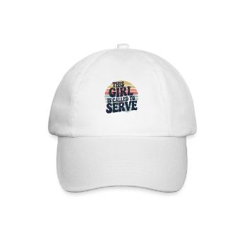 Journey of faith of a missionary - Baseball Cap - white/white - Front