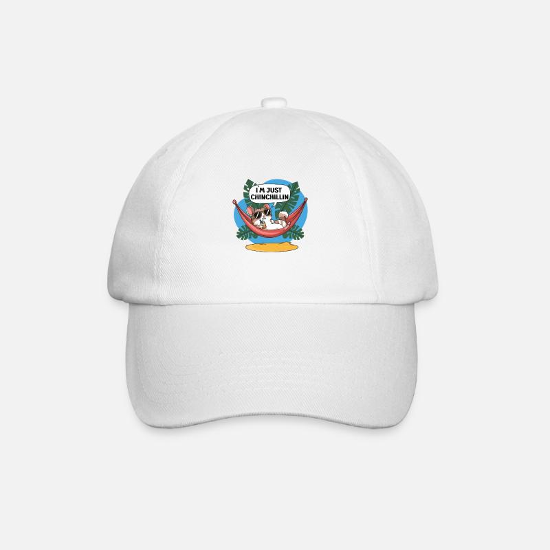 Chinchillin Relaxer - Baseballkappe - Weiß/Weiß