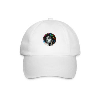 Urbaner Stolz - Baseballkappe - Weiß/Weiß - Vorne