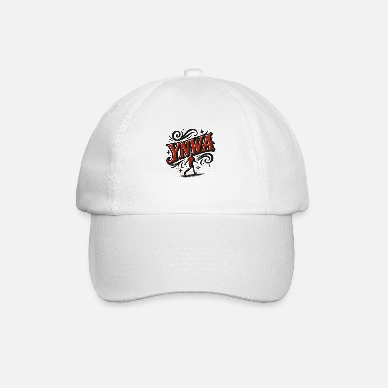 Ynwa - Baseball Cap - white/white