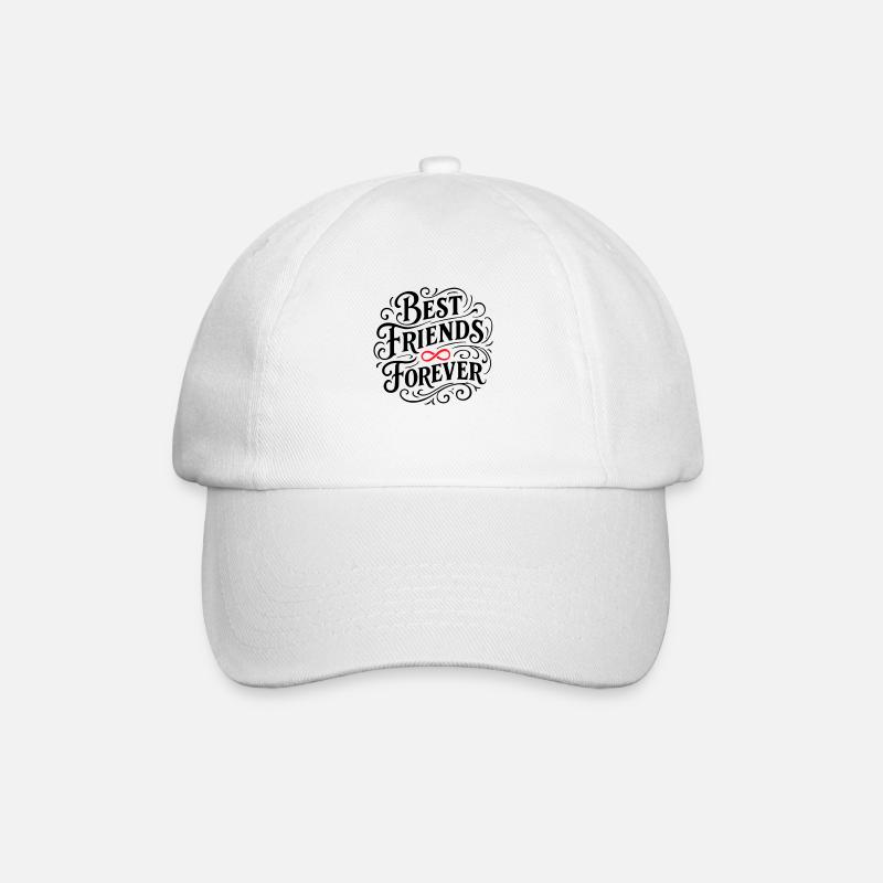 Best Friends Forever - Baseball Cap - white/white