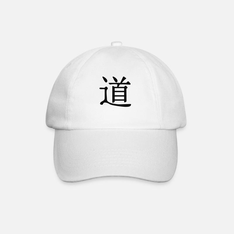 tao - Baseball Cap - white/white