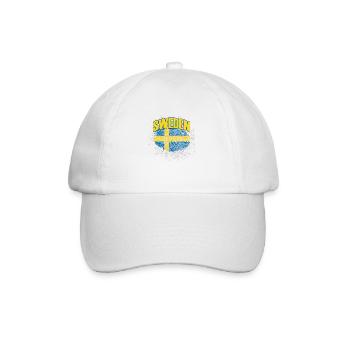 Sweden - Baseball Cap - white/white - Front