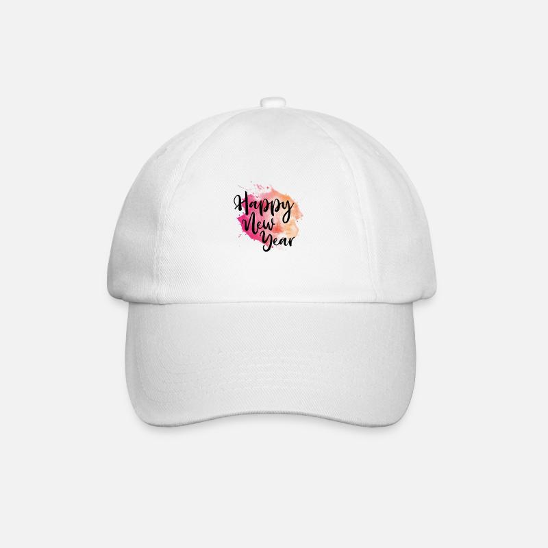 nouvelle bonne année - Casquette classique - blanc/blanc