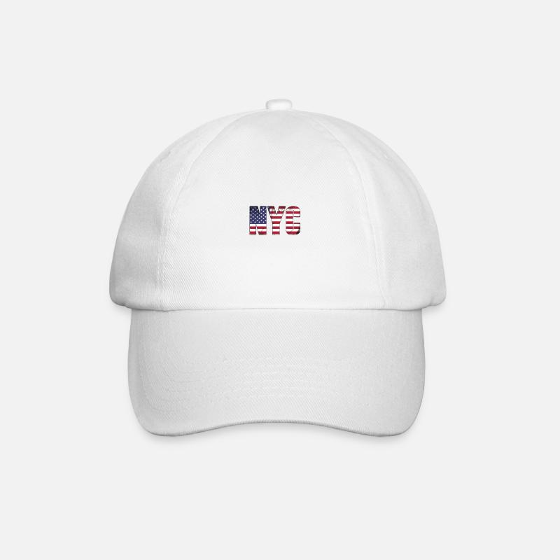 NYC - Casquette classique - blanc/blanc