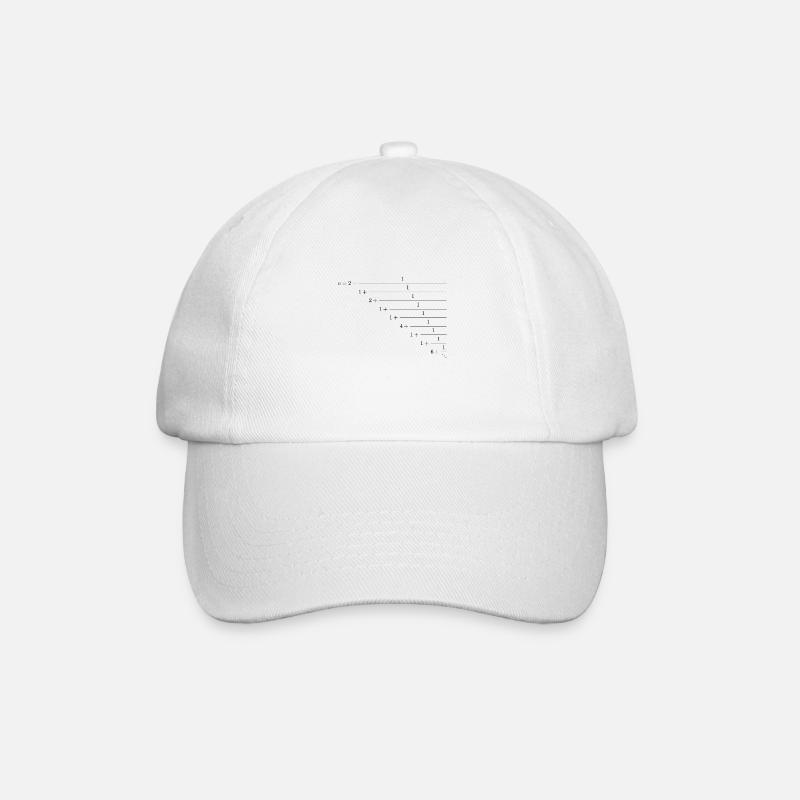 Euler chain break - Baseball Cap - white/white