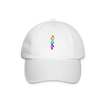DNA - Baseball Cap - white/white - Front