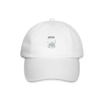 sucre mignon - Casquette classique - blanc/blanc - Devant