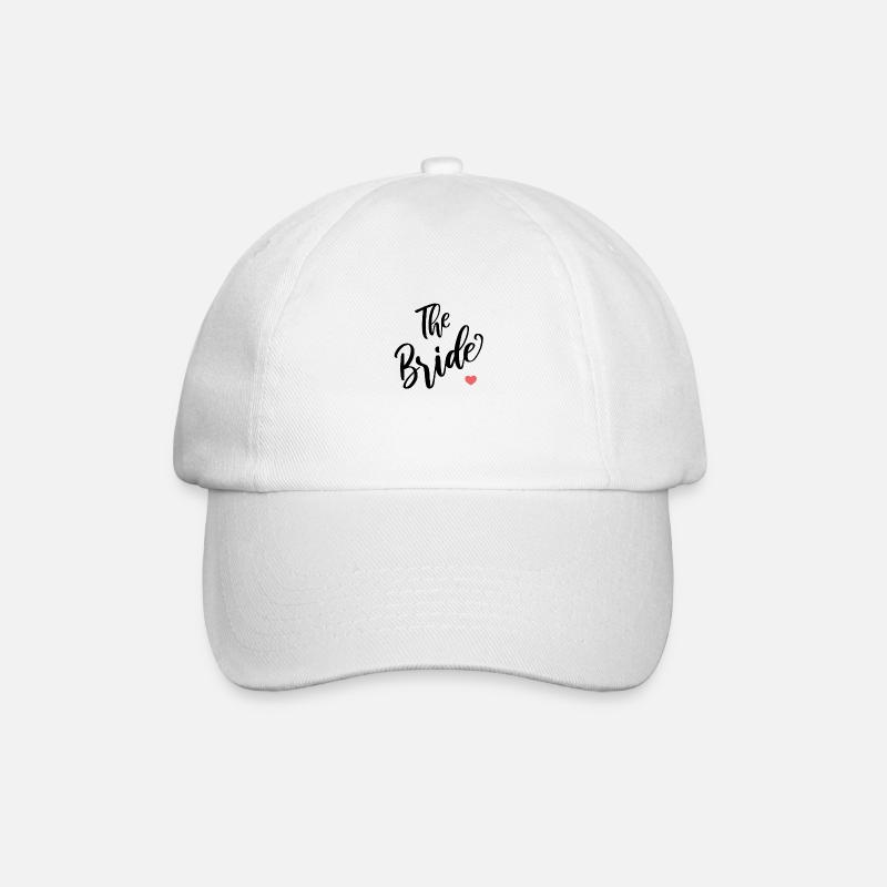 The Bride - Baseball Cap - white/white