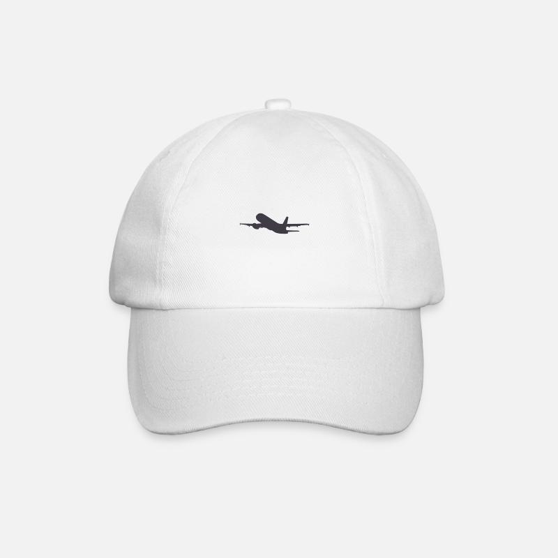grey - Baseballkappe - Weiß/Weiß