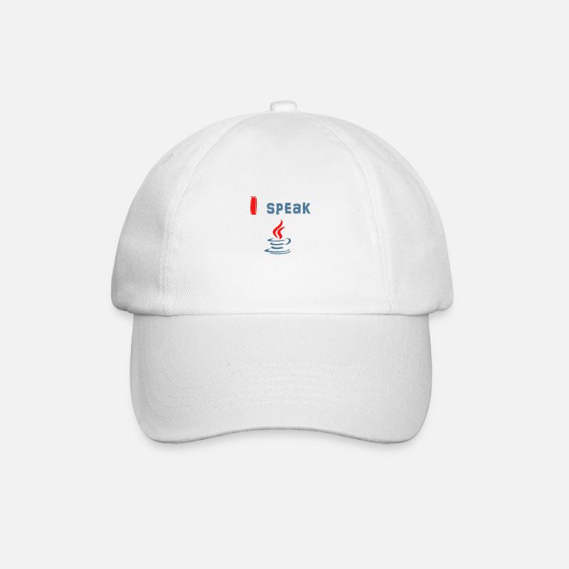 Je parle Java - Je parle Java - Casquette classique - blanc/blanc