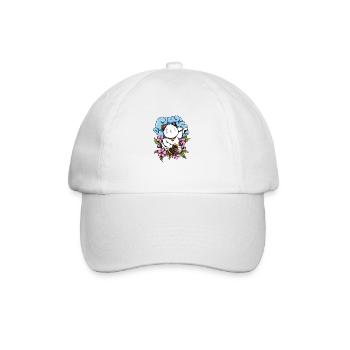 Maneki Neko! - Baseballkappe - Weiß/Weiß - Vorne