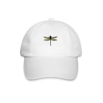 A dragonfly - dragonfly - Baseball Cap - white/white - Front