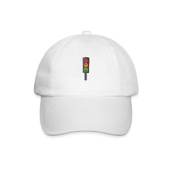Feux de signalisation - Casquette classique - blanc/blanc - Devant
