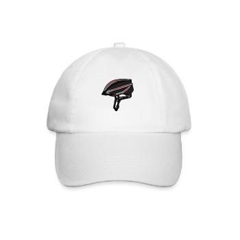 Bicycle helmet - Baseball Cap - white/white - Front