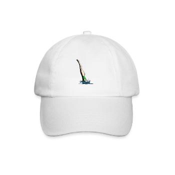 Kopfsprung Frau - Baseballkappe - Weiß/Weiß - Vorne