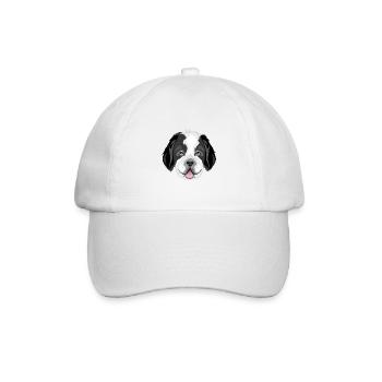 Tête de Saint Bernard - Casquette classique - blanc/blanc - Devant