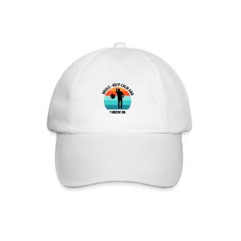 Boule Pétanque Boccia Boules - Casquette classique - blanc/blanc - Devant