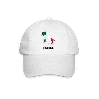 Italia - Casquette classique - blanc/blanc - Devant