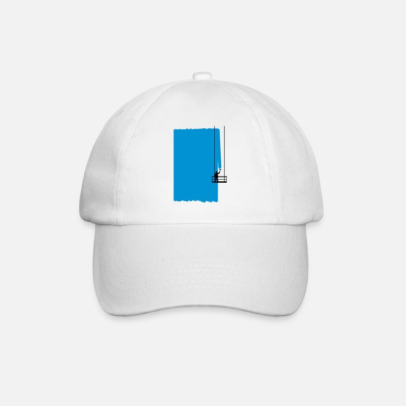 Fassaden Maler - Baseballkappe - Weiß/Weiß