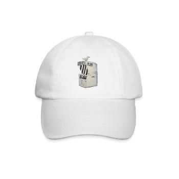 Beach chair - Baseball Cap - white/white - Front