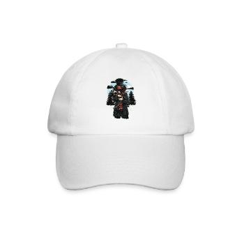 Hutmacher - Baseballkappe - Weiß/Weiß - Vorne