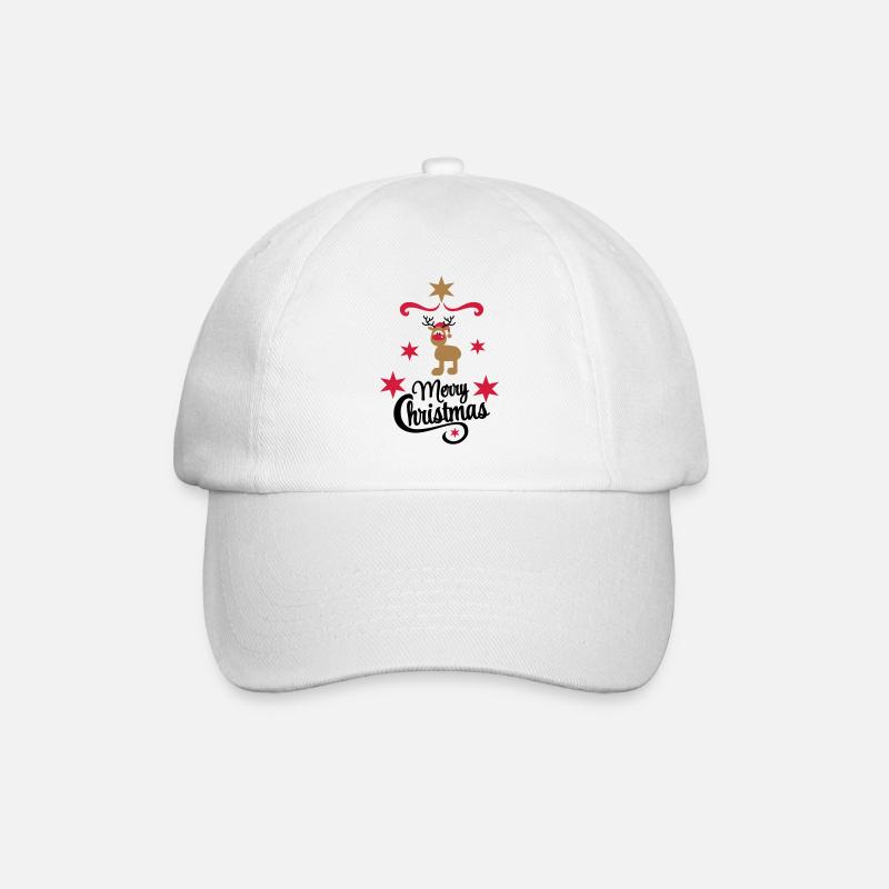 Noël - Casquette classique - blanc/blanc