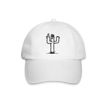cactus - Casquette classique - blanc/blanc - Devant