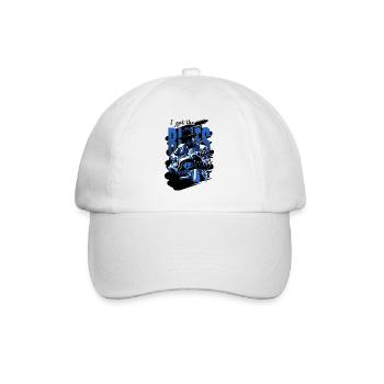 Got the blues - Baseballkappe - Weiß/Weiß - Vorne
