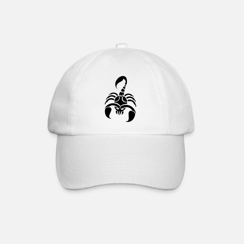 scorpion - Casquette classique - blanc/blanc