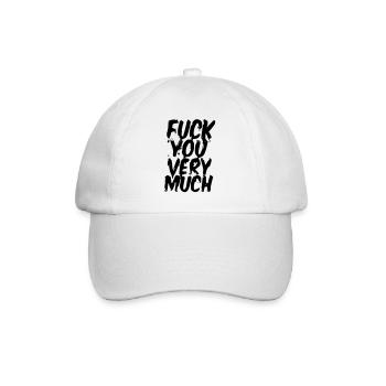 vas te faire encule beaucoup sortie-shirt original - Casquette classique - blanc/blanc - Devant