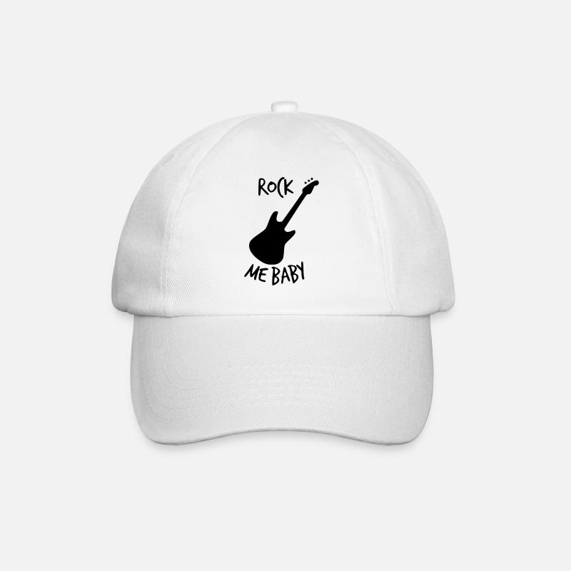 ROCK ME BABY - Casquette classique - blanc/blanc